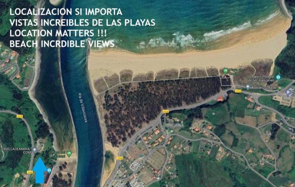 La Villademaria 2 Bloque Apartamento Playa Beach Puntal Villaviciosa  Esterno foto