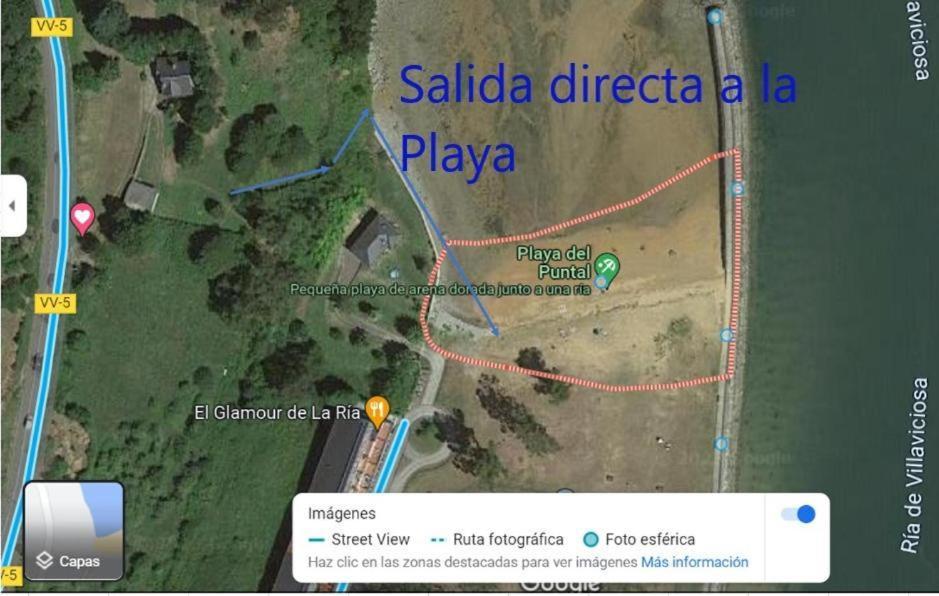 La Villademaria 2 Bloque Apartamento Playa Beach Puntal Villaviciosa  Esterno foto